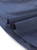 Knee Length Cotton Elastic Back Tiered Skirt