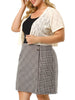 Spandex H Line Allover Short Sleeve Bolero
