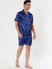 Satin Short Sleeve Summer Sleepwear Pajama Sets