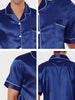 Satin Short Sleeve Summer Sleepwear Pajama Sets