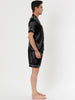 Satin Short Sleeve Summer Sleepwear Pajama Sets