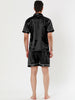 Satin Short Sleeve Summer Sleepwear Pajama Sets