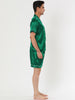 Satin Short Sleeve Summer Sleepwear Pajama Sets