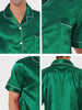 Satin Short Sleeve Summer Sleepwear Pajama Sets