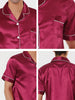 Satin Short Sleeve Summer Sleepwear Pajama Sets