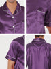 Satin Short Sleeve Summer Sleepwear Pajama Sets