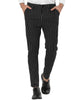 Smart Casual Striped Flat Front Zip Business Pants