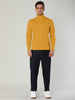 Basic Solid Turtleneck Pullover Long Sleeve Shirt