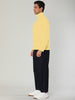 Casual Solid Turtleneck Pullover Long Sleeve Shirt