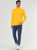 Solid Color Turtleneck Pullover Long Sleeve Shirt