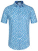 Floral Print Cotton Beach Hawaiian Summer Shirts