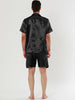 Summer Satin Short Sleeve Loungewear Pajama Sets
