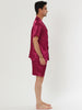 Summer Satin Short Sleeve Loungewear Pajama Sets