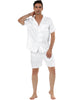 Summer Satin Short Sleeve Loungewear Pajama Sets