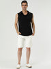 Elastic Waist Drawstring Printed Beach Board Shorts