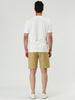 Elastic Waist Drawstring Printed Beach Board Shorts