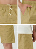 Elastic Waist Drawstring Printed Beach Board Shorts