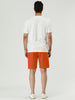 Elastic Waist Drawstring Printed Beach Board Shorts