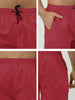 Solid Drawstring Waist Mesh Lining Board Shorts