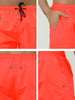 Solid Drawstring Waist Mesh Lining Board Shorts