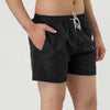 Solid Drawstring Waist Mesh Lining Board Shorts