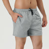 Solid Drawstring Waist Mesh Lining Board Shorts