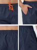 Solid Drawstring Waist Mesh Lining Board Shorts