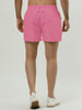 Solid Drawstring Waist Mesh Lining Board Shorts