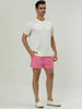 Solid Drawstring Waist Mesh Lining Board Shorts