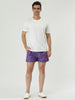 Solid Drawstring Waist Mesh Lining Board Shorts