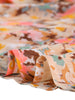 Polyester V Neck Floral Print Summer Plus Size Dress
