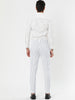 Smart Casual Striped Flat Front Zip Business Pants
