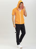 Lightweight Solid Color Zip Up Short Sleeve Hoodies