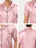 Satin Short Sleeve Summer Sleepwear Pajama Sets