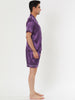Satin Short Sleeve Summer Sleepwear Pajama Sets