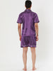 Satin Short Sleeve Summer Sleepwear Pajama Sets