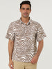 Lapel Floral Print Cotton Hawaiian Beach Botton Shirt