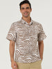 Lapel Floral Print Cotton Hawaiian Beach Botton Shirt