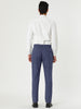 Checked Printed Flat Front Plaid Business Pants