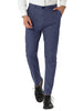 Checked Printed Flat Front Plaid Business Pants