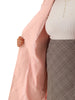 Plus Size Coats Peter Pan Collar Single Breasted Long Coat