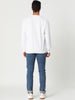Long Sleeve Solid Crew Neck Pullover Sweatshirt