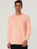 Long Sleeve Solid Crew Neck Pullover Sweatshirt
