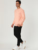 Long Sleeve Solid Crew Neck Pullover Sweatshirt