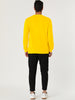 Long Sleeve Solid Crew Neck Pullover Sweatshirt