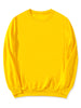 Long Sleeve Solid Crew Neck Pullover Sweatshirt