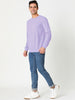 Long Sleeve Solid Crew Neck Pullover Sweatshirt