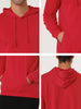 Long Sleeve Soild Color Drawstring Pullover Hoodies
