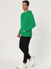 Long Sleeve Soild Color Drawstring Pullover Hoodies
