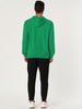 Long Sleeve Soild Color Drawstring Pullover Hoodies